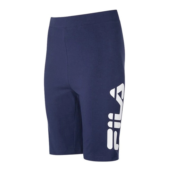 FILA Navy Biker Shorts - Picture 1 of 7